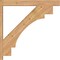 Ekena Millwork Merced Block Smooth Outlooker, Western Red Cedar, 5 1/2"W x 38"D x 38"H OUT06X38X38MRC05SWR - alternate 3